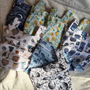 7 Small Wet Bags Bundle